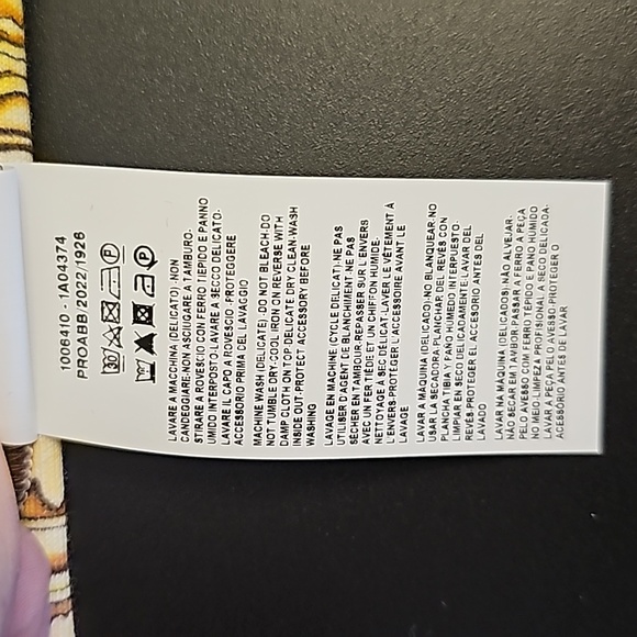 Fendace(Fendi/Versace collab) Monogrammed Full-zip Hoodie Sweatshirt Size M - Picture 11 of 12